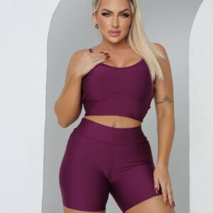 Conjunto Short Legging Premium®- Zero Transparência