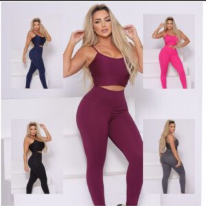 Conjunto Legging Premium Zero Transparência Graciosa Fit® – Modelagem Perfeita, Conforto e Performance Incomparável